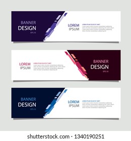 Vector Design Banner background modern. Web template