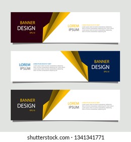 Vector Design Banner background modern. Web template