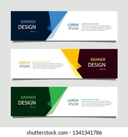 Vector Design Banner background modern. Web template