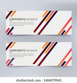 Vector design Banner background template.