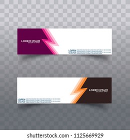 Vector design Banner backgrounds