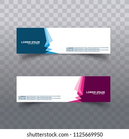 Vector design Banner backgrounds