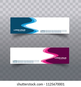 Vector design Banner backgrounds