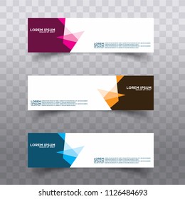 Vector design Banner backgrounds