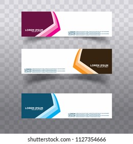 Vector design Banner backgrounds