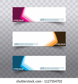 Vector design Banner backgrounds