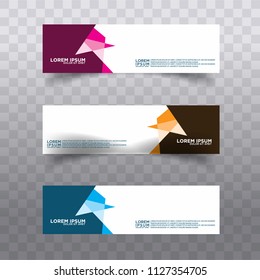 Vector design Banner backgrounds