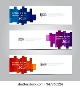 Vector design Banner backgrounds.