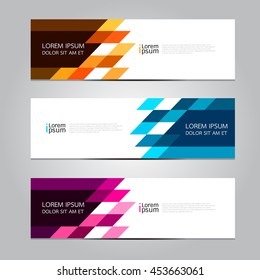 Vector design Banner backgrounds.