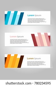Vector design Banner modern background