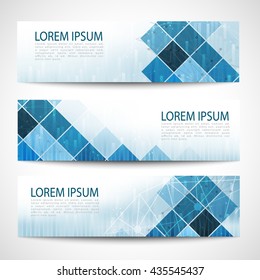 Vector design Banner network technology background. illustration EPS10