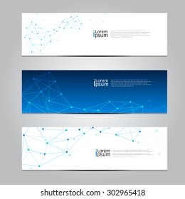 Vector Design Banner Technology Background. Illustration EPS10