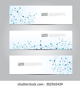 Vector Design Banner Technology Background. Illustration EPS10