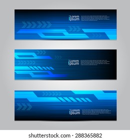 Vector design Banner technology, Network,medical, business background.