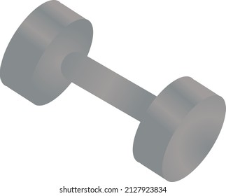 Vektordesign-Barbell-Werkzeug für Gymnastik