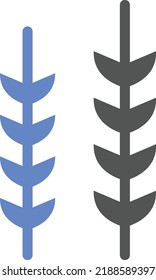 Vector Design Barley Icon Style