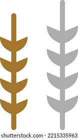 Vector Design Barley Icon Style