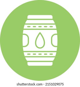 Vector Design Barrel Icon Style