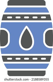 Vector Design Barrel Icon Style