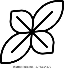 Vector Design Basil Bliss Icon Style
