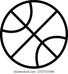 Estilo de icono de baloncesto de diseño de Vector