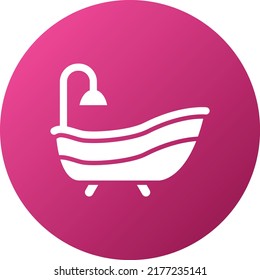 Vector Design Bathtub Icon Style