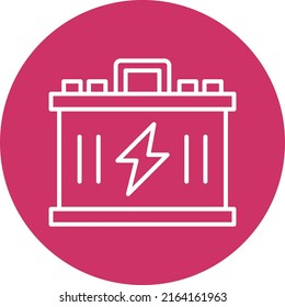 Vector Design Battery Icon Style