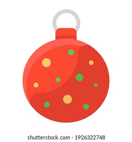 
Diseño vectorial de baudible, concepto de bola de navidad 