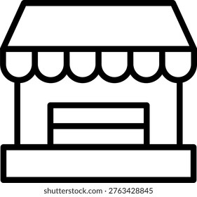 Vector Design Bazaar Icon Style