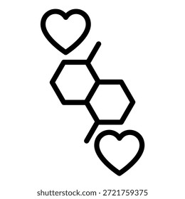 Vector Design Beautiful Bond Icon Style