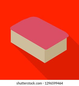 Vector design of bedroom and room logo. Set of bedroom and furniture vector icon for stock.