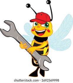 vector design of a bee design