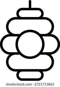 Estilo de icono de colmena de diseño de Vector