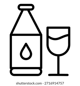 Estilo de icono de cerveza de diseño Vector