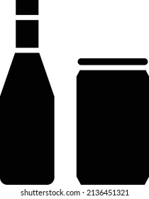 Vectordesign-Getränkebar-Symbol-Stil