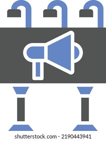 Vector Design Billboard Icon Style