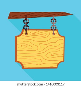 Vector design of billboard and post  sign. Set of billboard and signage  stock symbol for web.