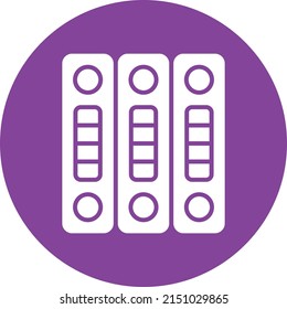 Vektordesign-Binder-Symbolstil