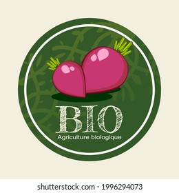 Vector design BIO product icon sign for marketing business and advertising