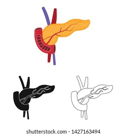 Vector design of biology and scientific symbol. Collection of biology and laboratory stock vector illustration.