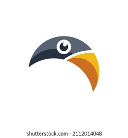 vector design, bird shape illustration