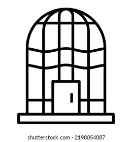 Vector Design Birdcage Icon Style