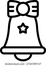 Vector Design Birthday Bell Icon Style
