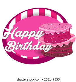 VECTOR DESIGN: Birthday design for card/greetings