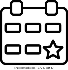 Estilo del icono del acontecimiento del cumpleaños del diseño del Vector