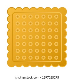 Vector design of biscuit and bake logo. Set of biscuit and chocolate stock symbol for web.