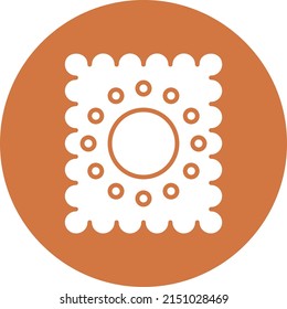 Diseño de vectores Biscuta Estilo de iconos