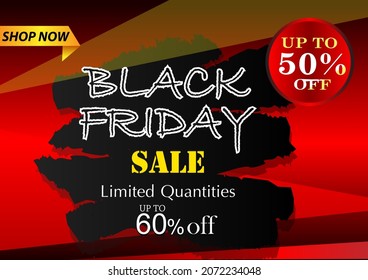 Vector design of Black Friday Sale and promotion background for advertisement and marketing banner template