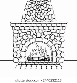Vector design for black and white interior decor 