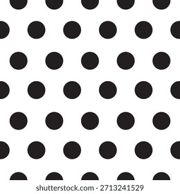Vector Diseño Lunares en Blanco y Negro